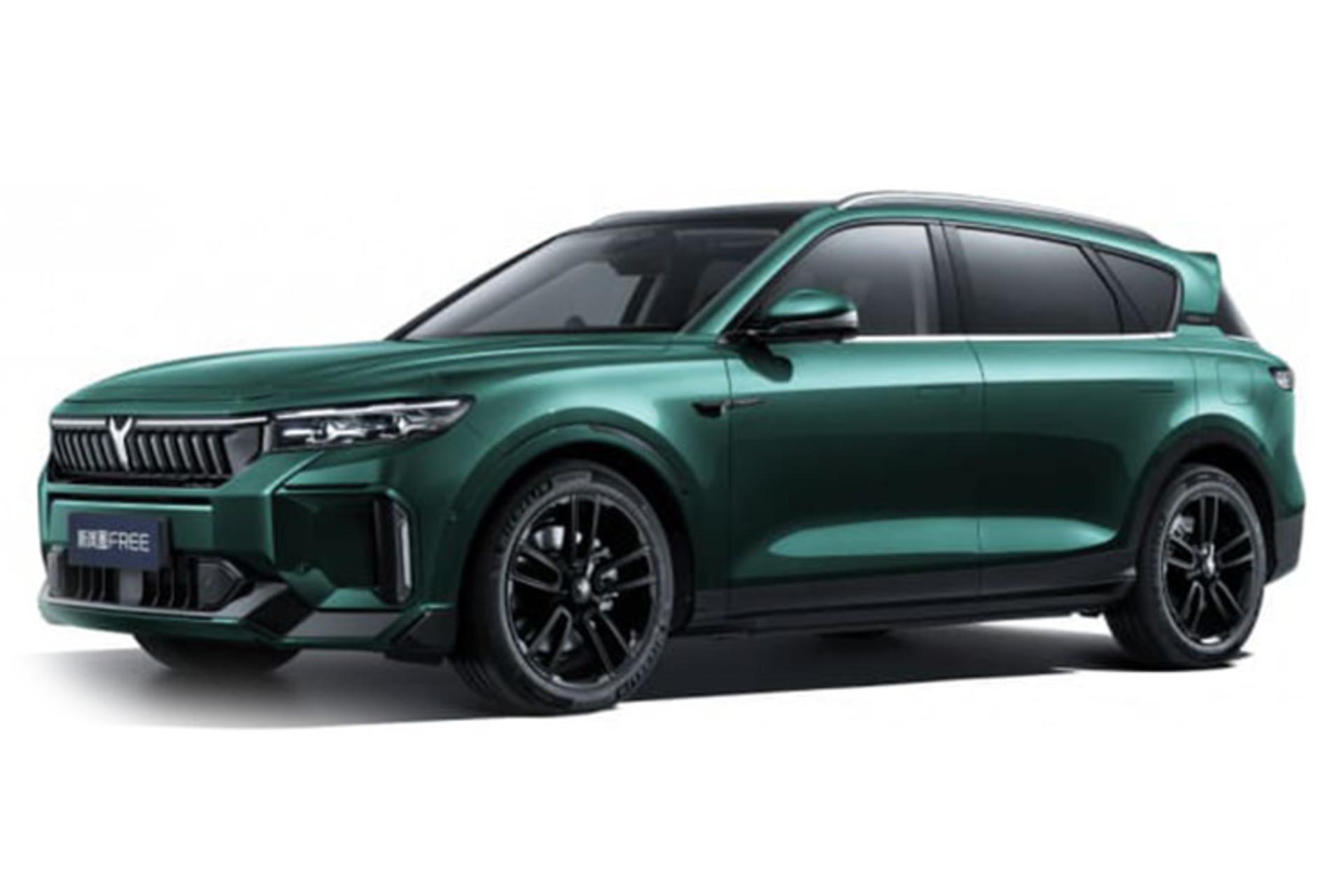 خودرو وویا فری Voyah Free 2025 رنگ سبز