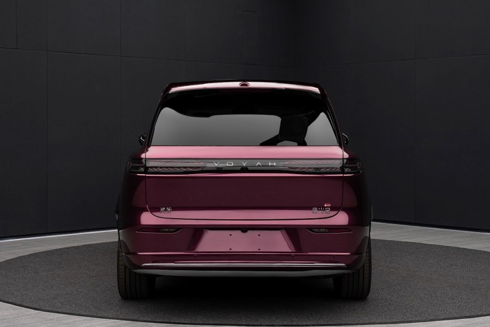 نمای عقب خودرو وویا تایشان ۸