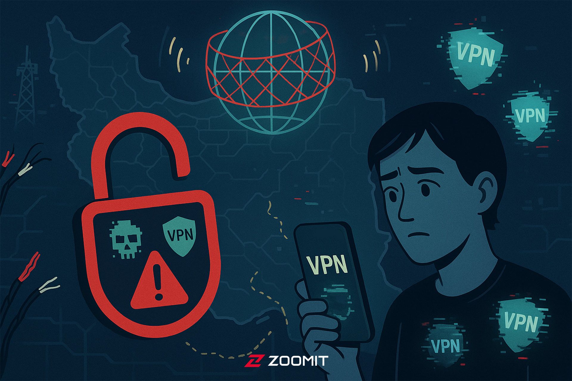 در جستجوی دسترسی به اینترنت و VPN پایدار: چطور از حریم شخصی خود محافظت کنیم؟