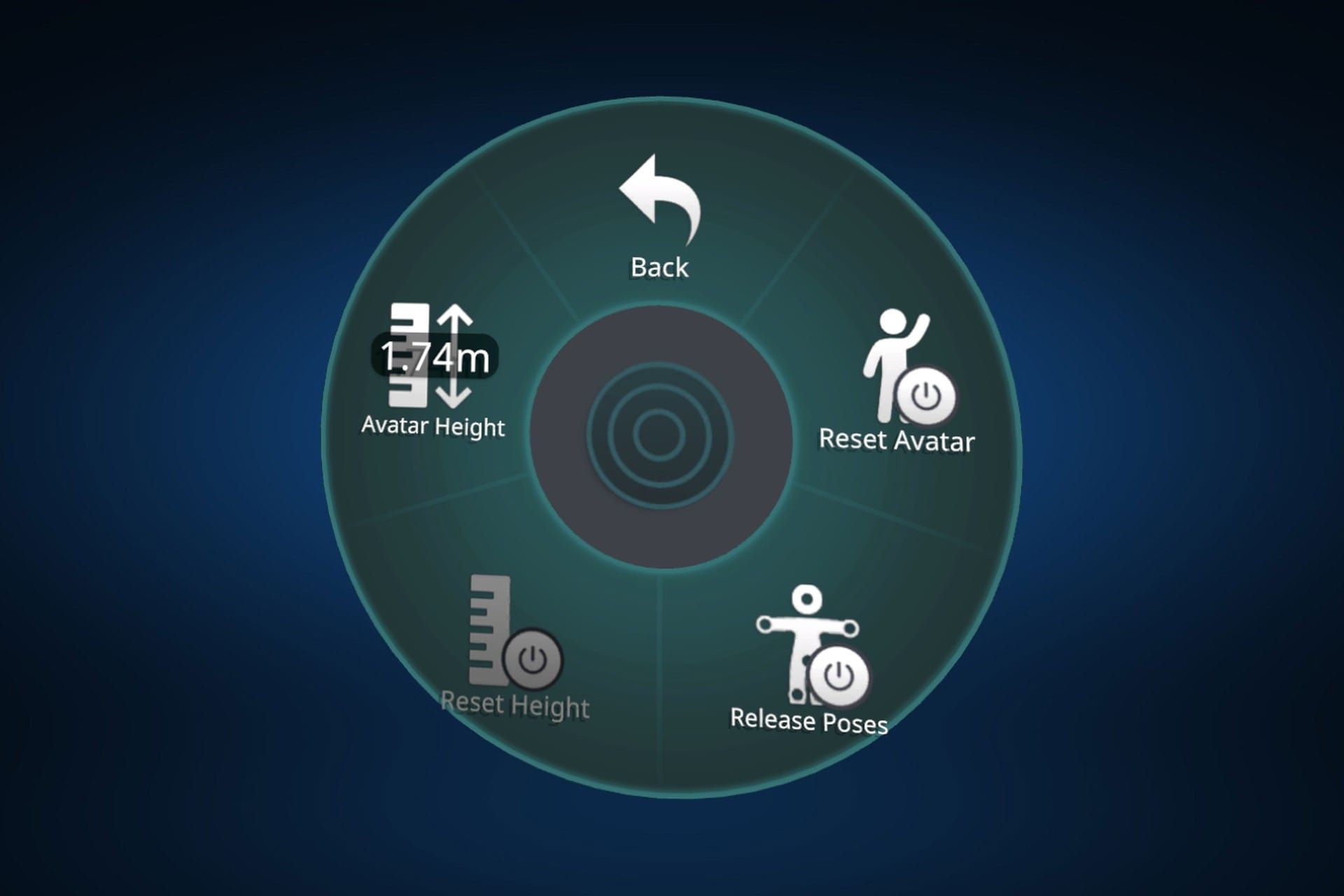 ساب منو اکسپرشن های اکشن منو در وی آر چت