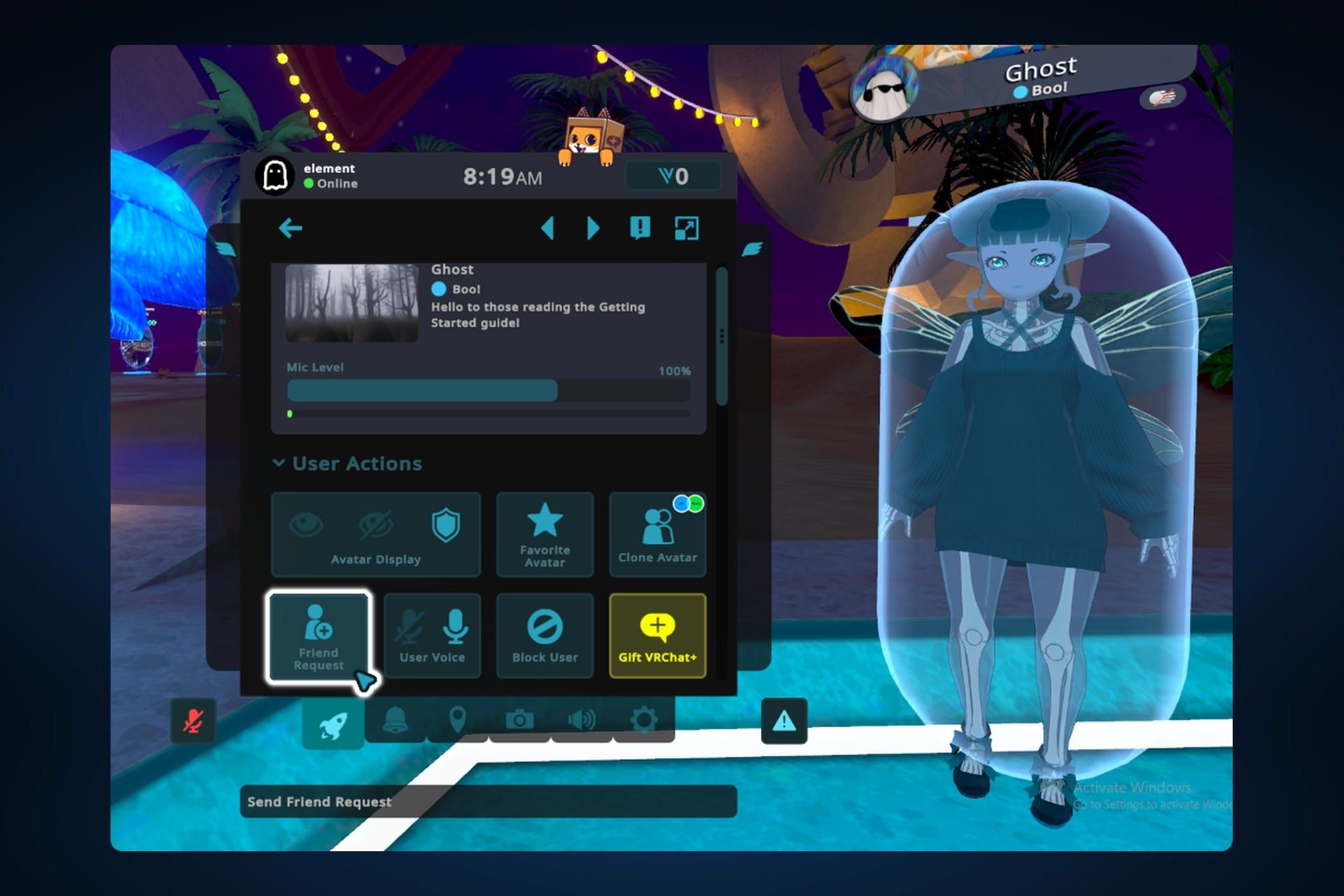 اد فرند در وی آر چت