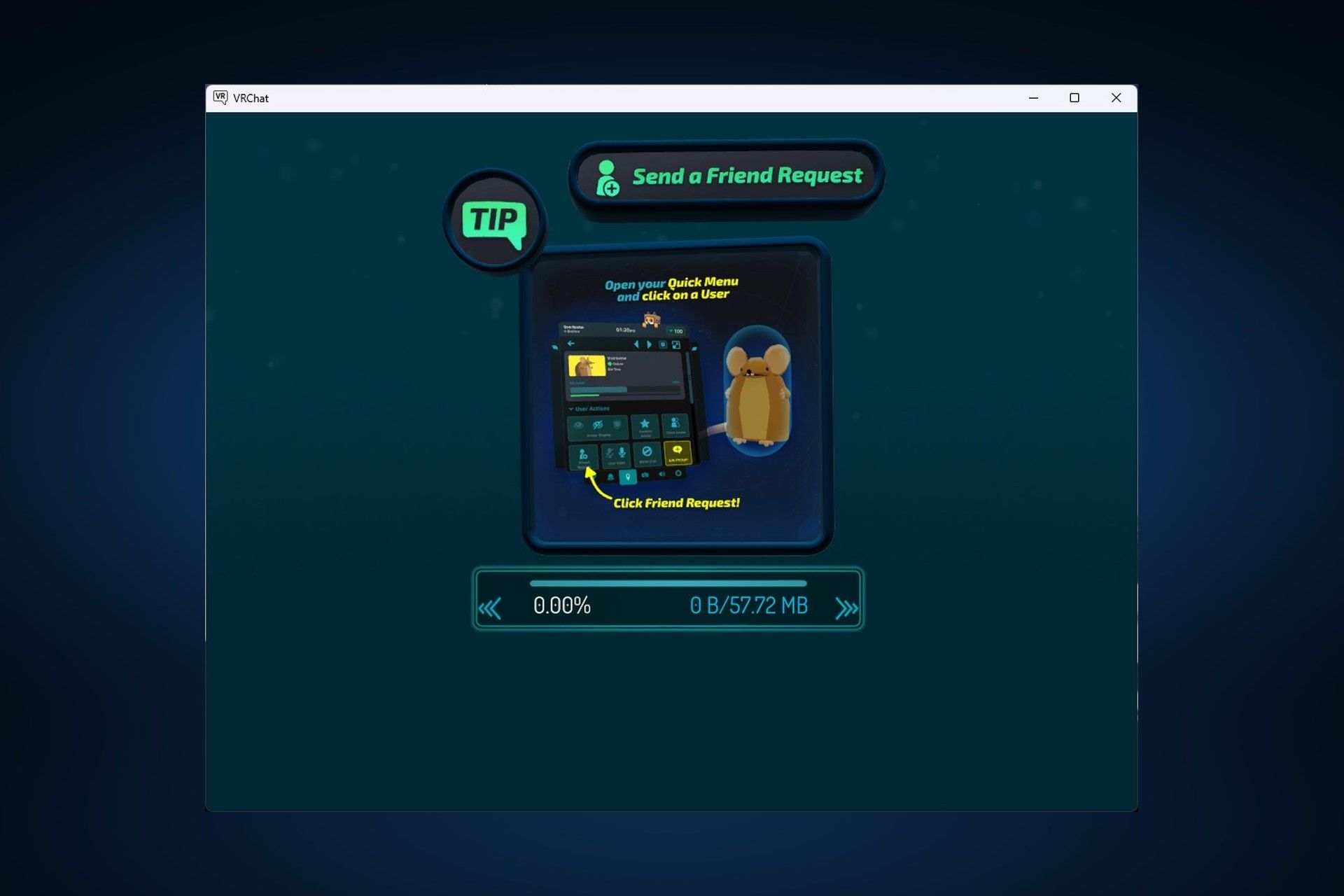 وارد شدن به VRChat از طریق اکانت استیم  مرحله ۴