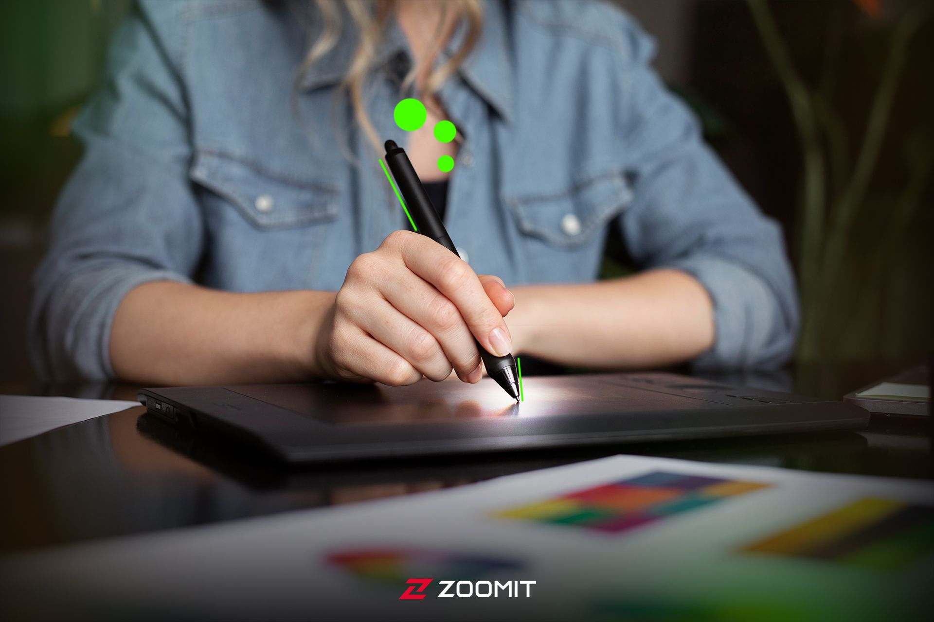 طراحی با قلم نوری