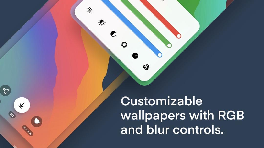 برنامه تنظیم پس زمینه اندروید WALLSPY