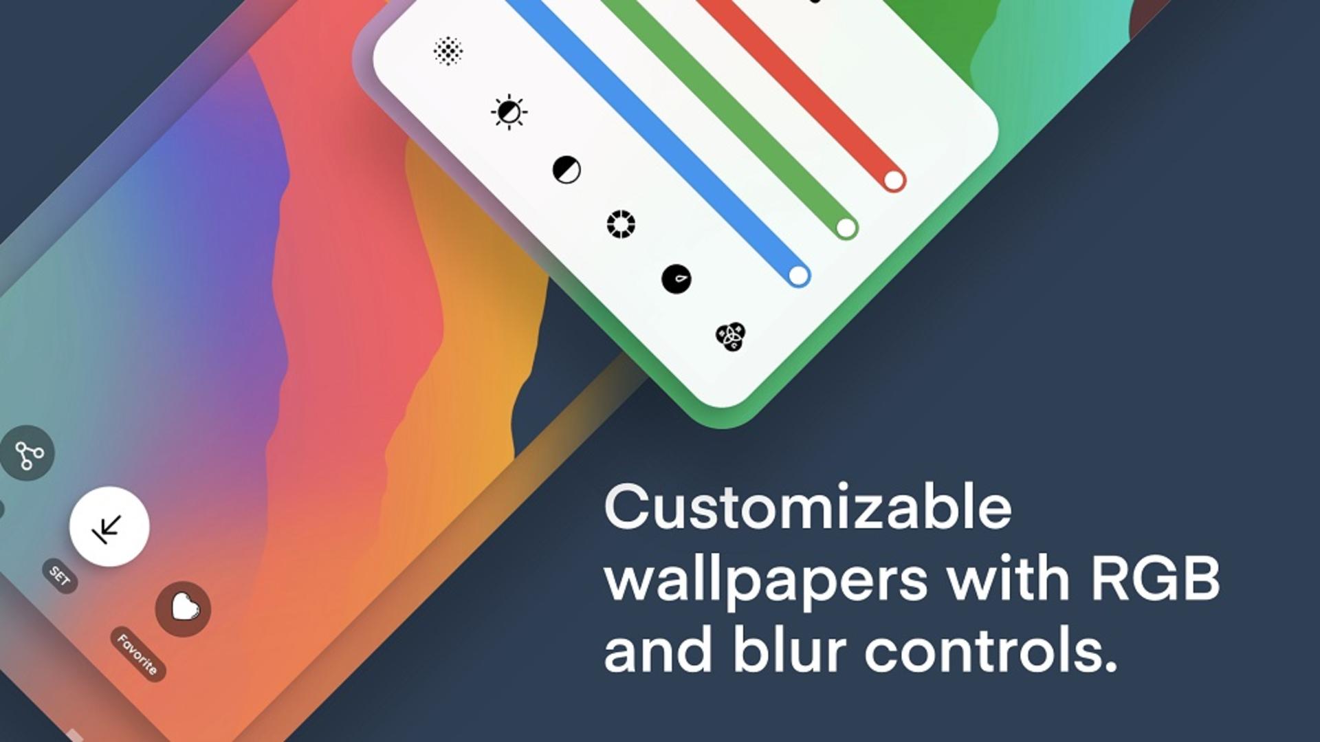 برنامه تنظیم پس زمینه اندروید WALLSPY
