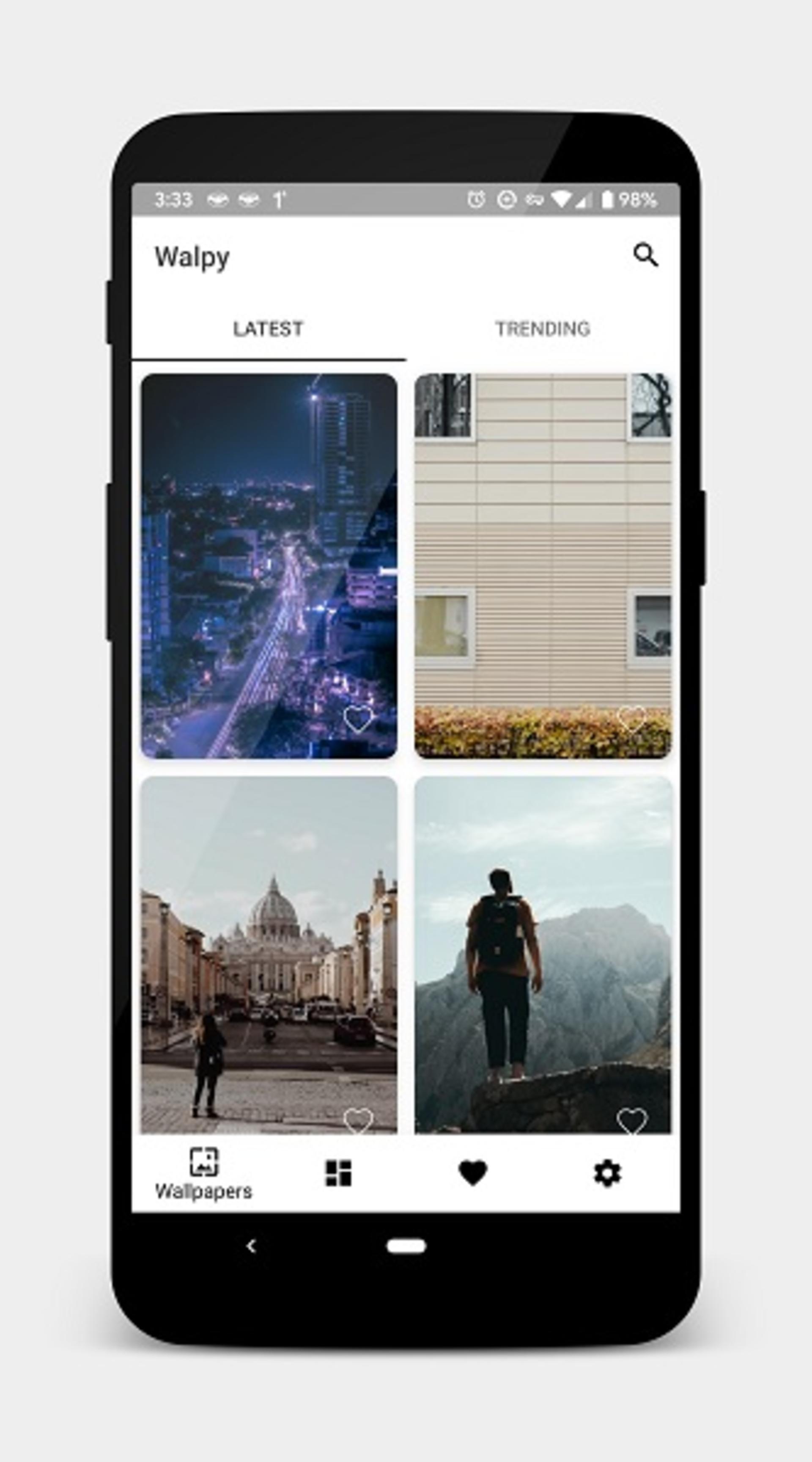  برنامه والپیپر اندروید walpy