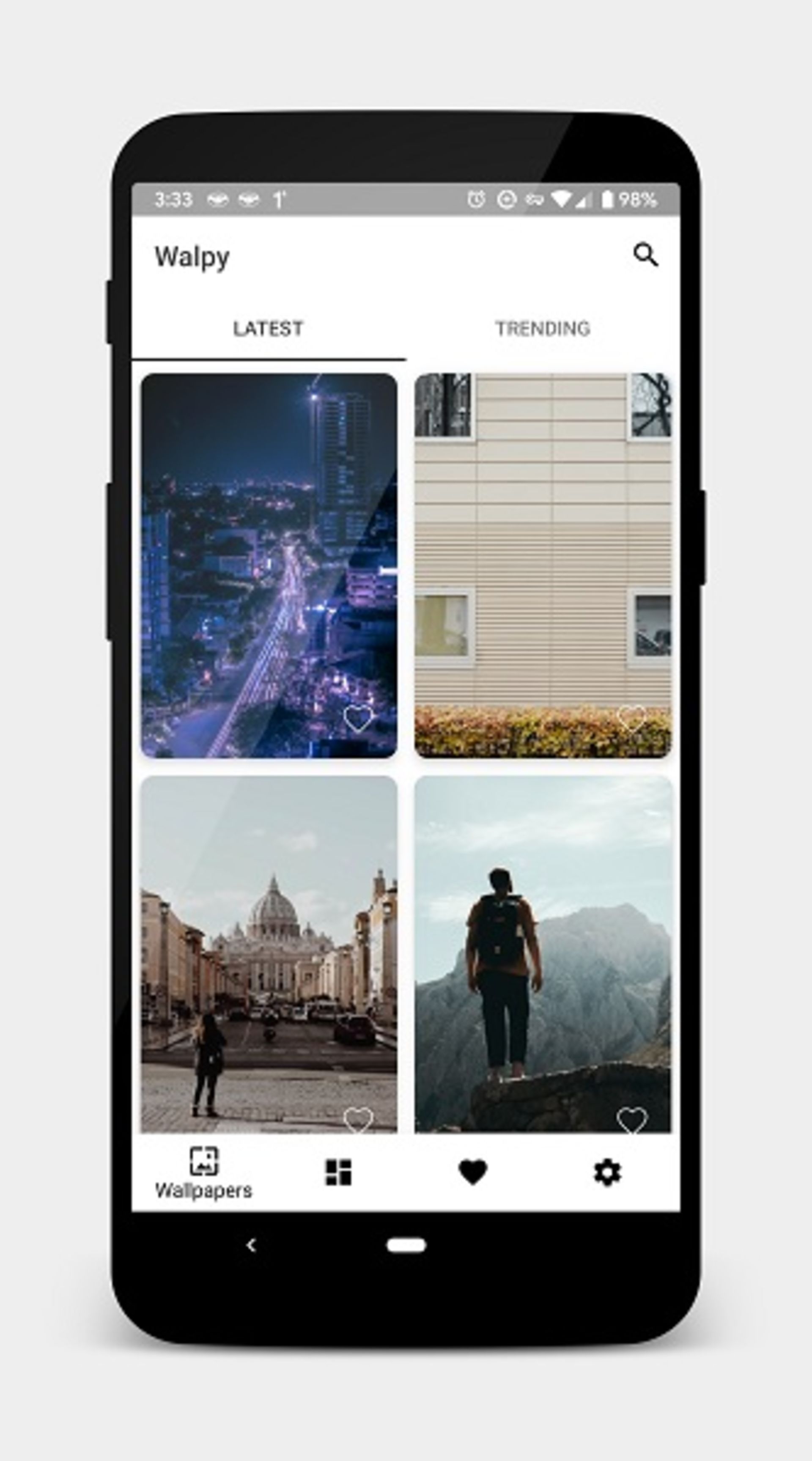  برنامه والپیپر اندروید walpy