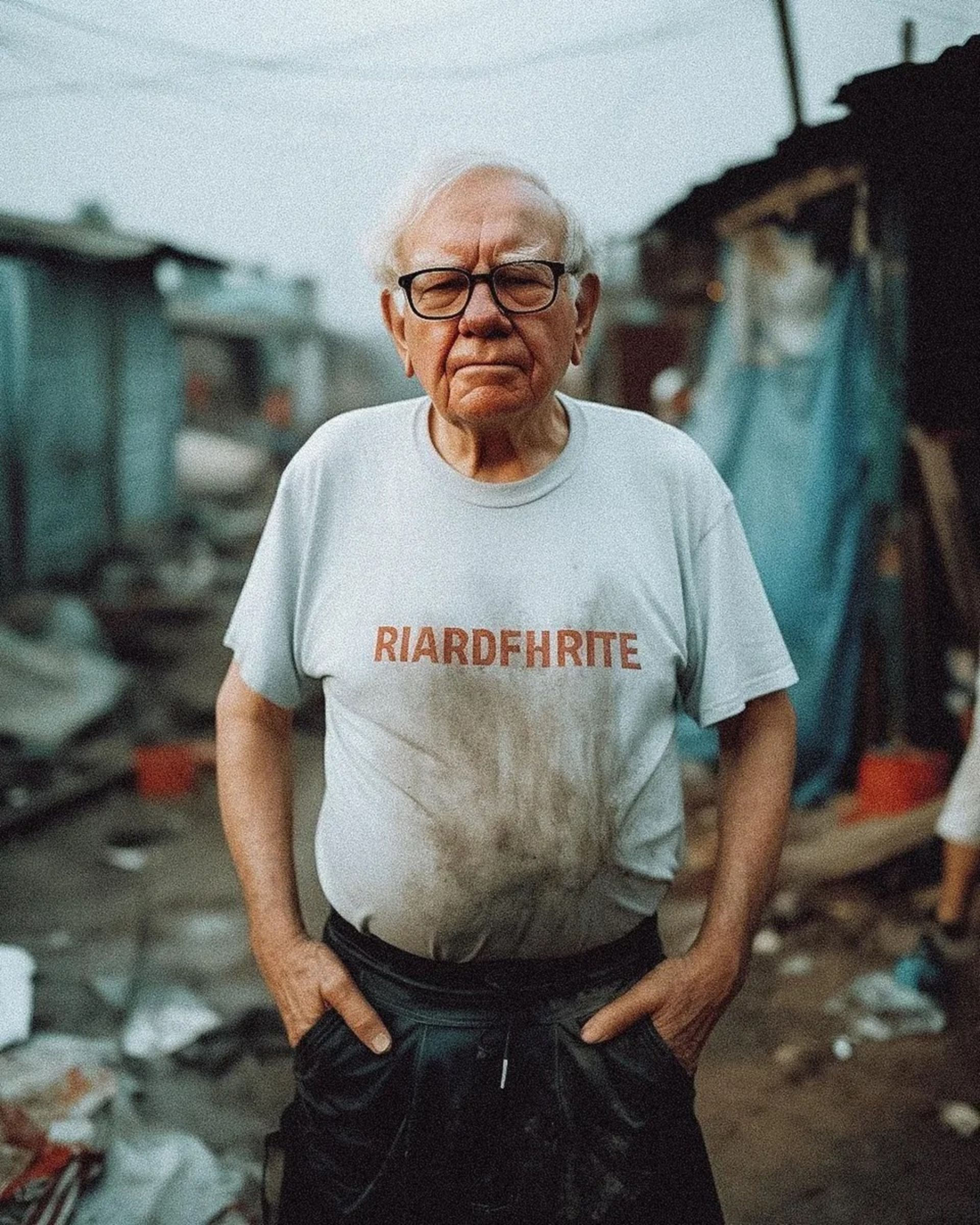 وارن بافت فقیر