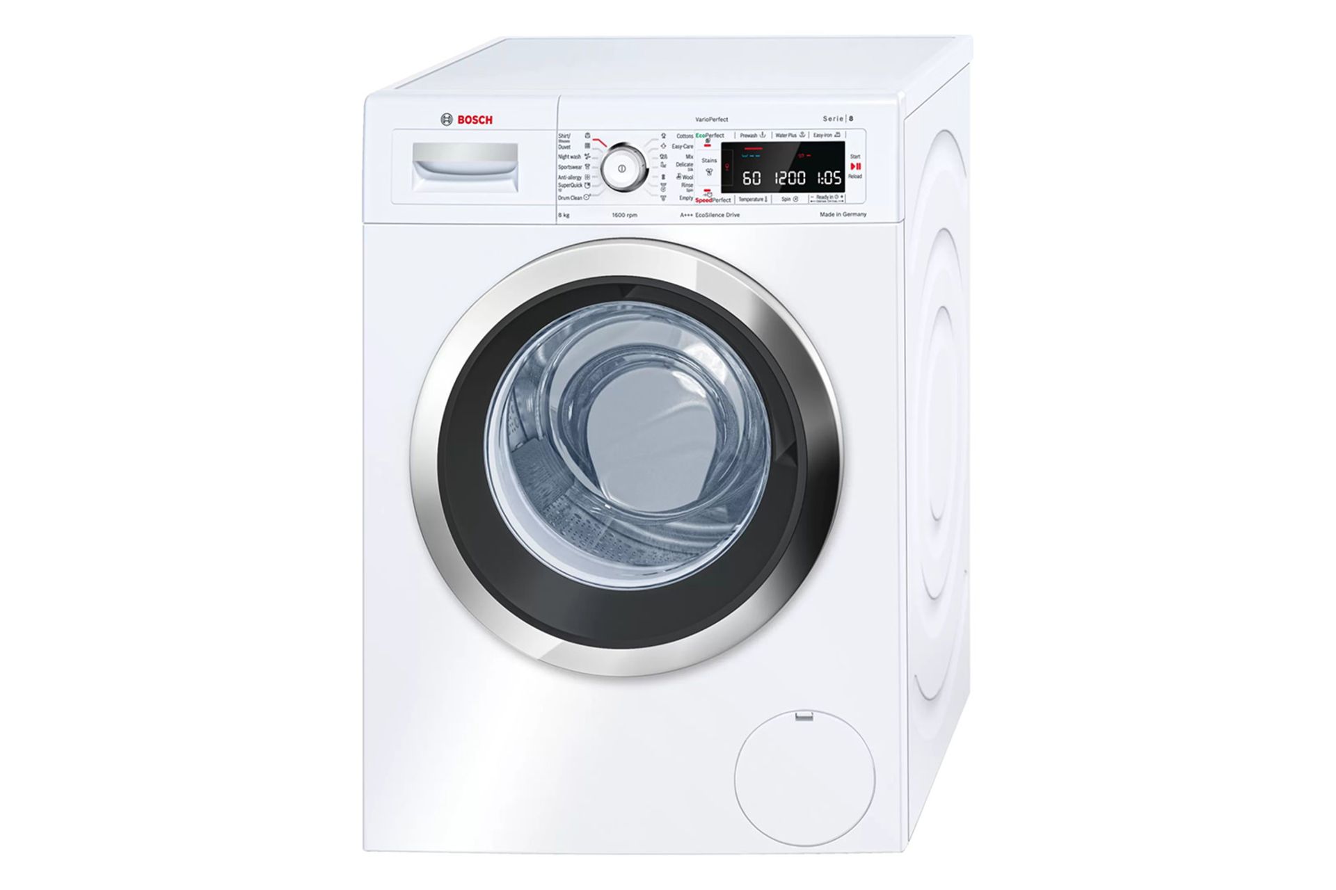 مرجع متخصصين ايران ماشين لباسشويي بوش Bosch WAW32560ME نماي جلو