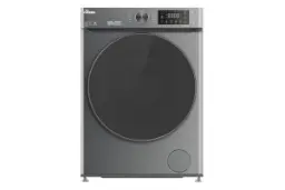 ماشین لباسشویی گرین GREEN GALANT GWM120BL1400 نمای جلو رنگ نقره ای