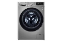 ماشین لباسشویی سامسونگ LG F4V710 نمای جلو رنگ نقره ای