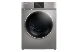 ماشین لباسشویی ایکس ویژن X.Vision TV102 نمای جلو رنگ نقره ای