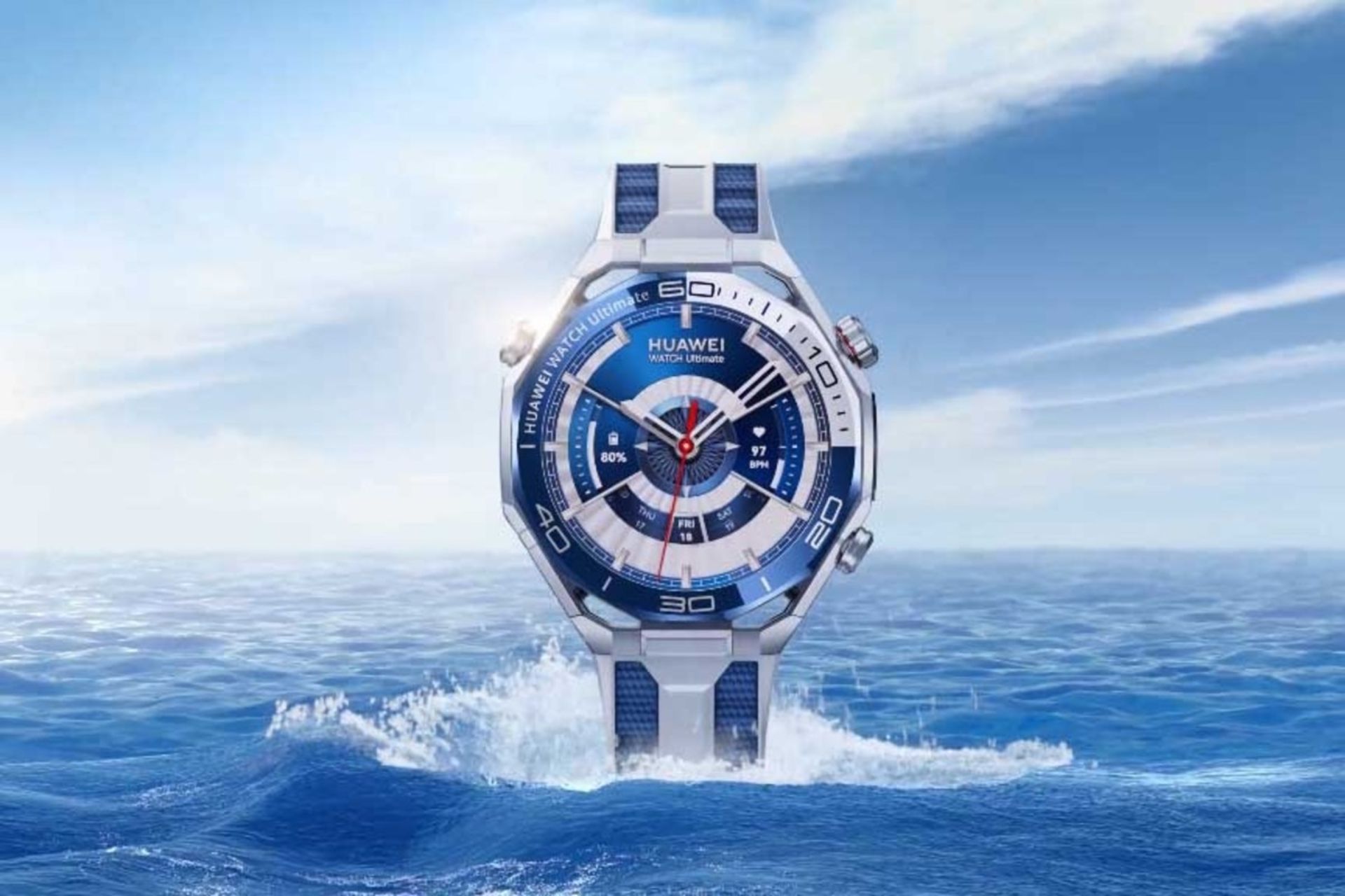 نمای جلو ساعت هوشمند هواوی واچ آلتیمیت ۲