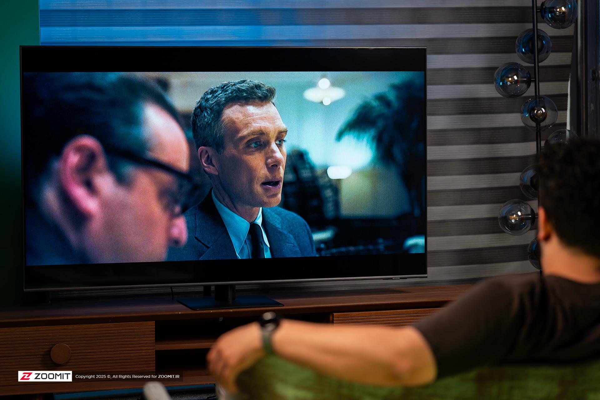 تماشای فیلم با تلویزیون سامسونگ Q70D