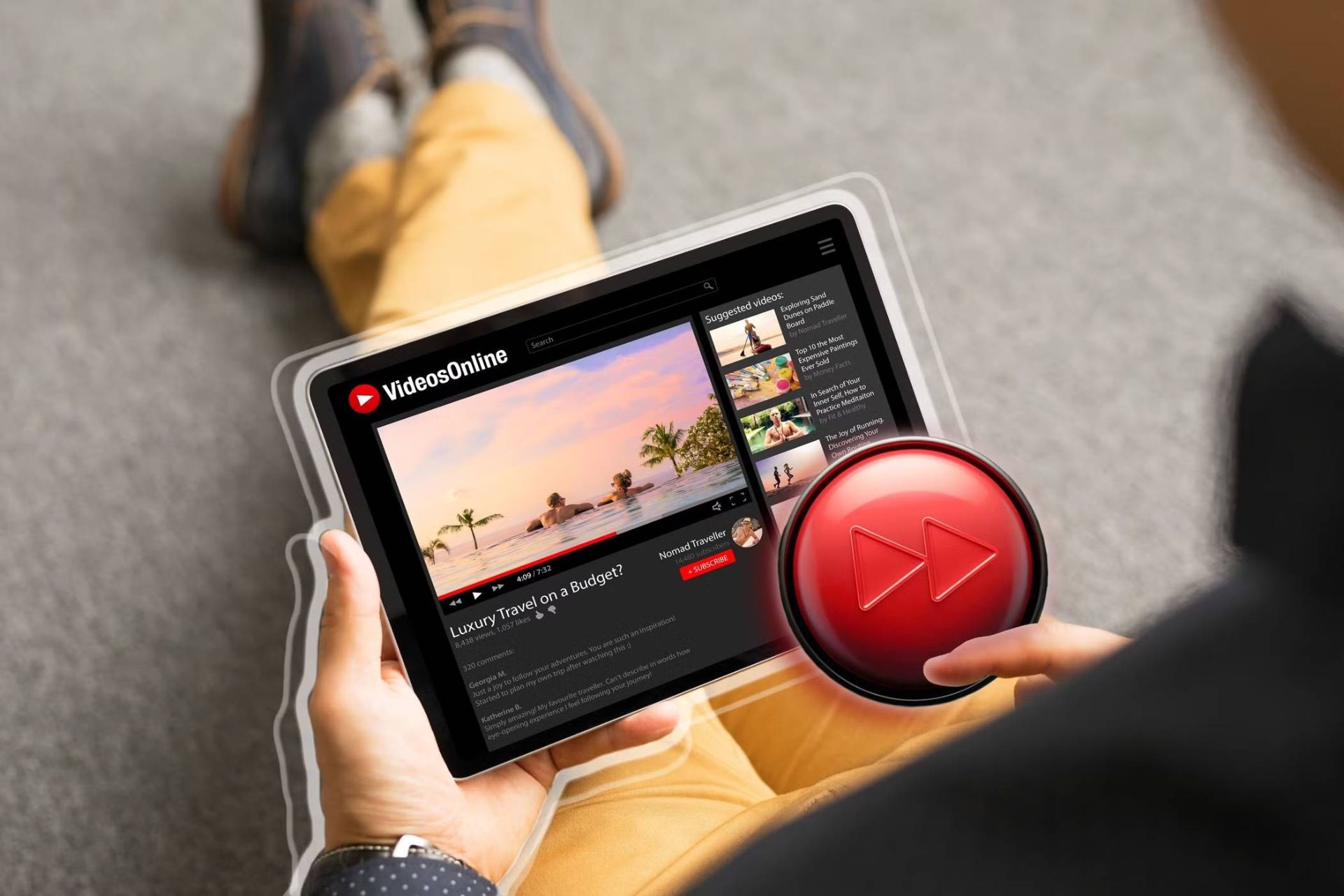 تماشای ویدئو با سرعت بالا