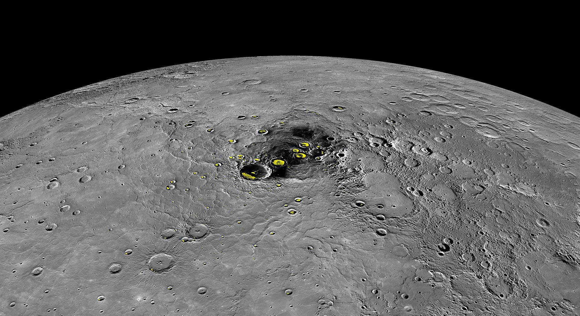 Mercury's polar ice cap