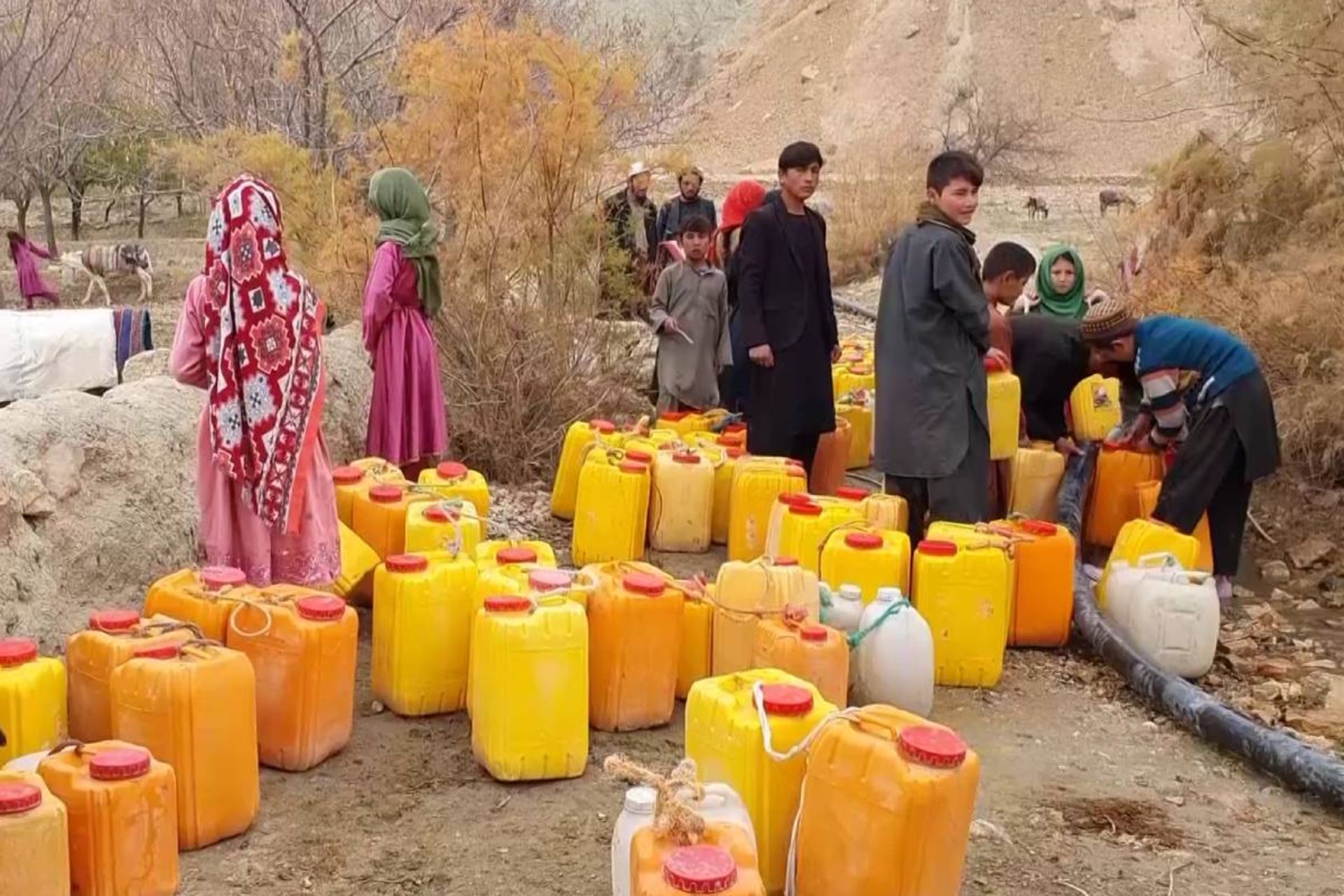 کمبود آب در افغانستان