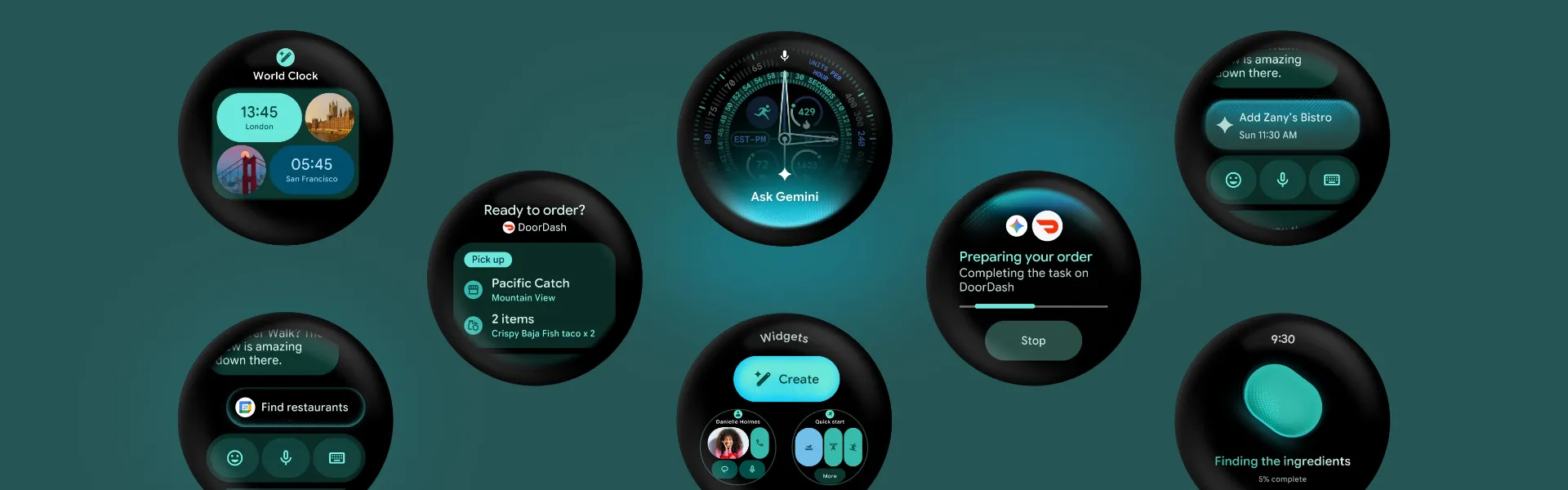 طراحی رابط کاربری WearOS 7 