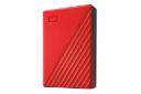 رنگ قرمز هارد دیسک وسترن دیجیتال Western Digital My Passport 2.5 Inch 6TB