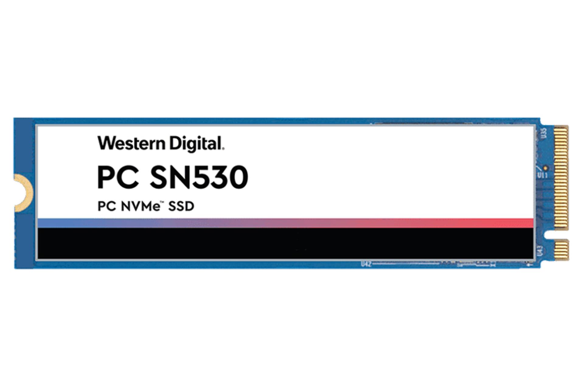 اس اس دی وسترن دیجیتال PC SN530 M.2 2280 ظرفیت 256 گیگابایت
