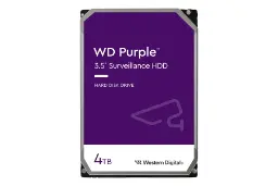 هارد دیسک وسترن دیجیتال Western Digital Purple Surveillance WD43PURZ SATA 3.5 Inch 4TB
