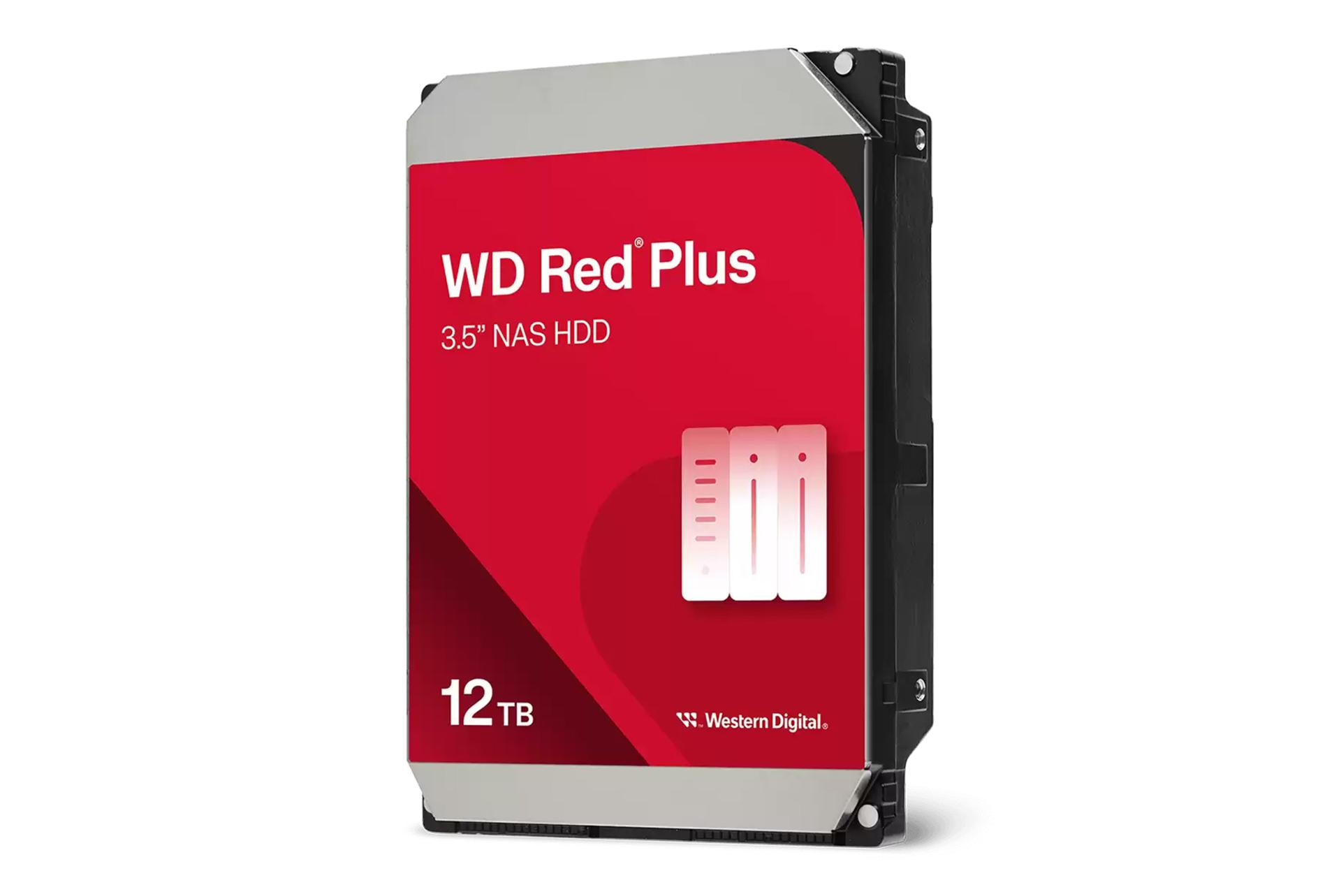 هارد دیسک وسترن دیجیتال Western Digital Red Plus NAS WD120EFBX 3.5 Inch 12TB