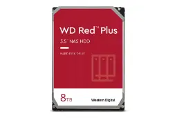 هارد دیسک وسترن دیجیتال Western Digital Red Plus NAS WD80EFPX 3.5 Inch 8TB