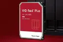 نمای کناری هارد دیسک وسترن دیجیتال Western Digital Red Plus NAS WD80EFPX 3.5 Inch 8TB