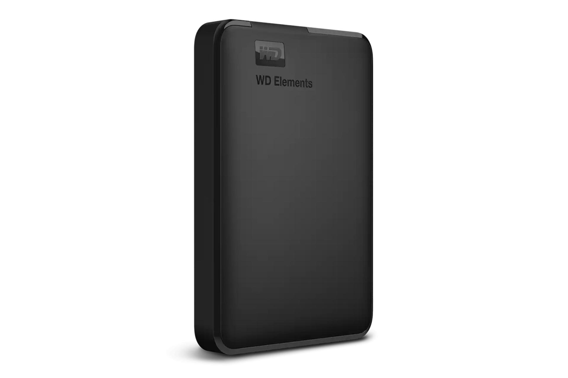 نمای چپ هارد دیسک وسترن دیجیتال Western Digital WD Elements Portable 2.5 Inch 750GB