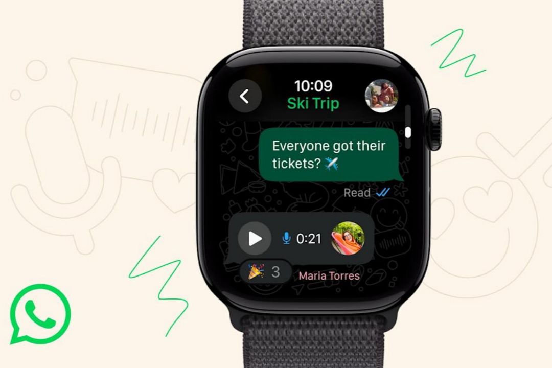 نسخه اپل واچ واتساپ سرانجام منتشر شد