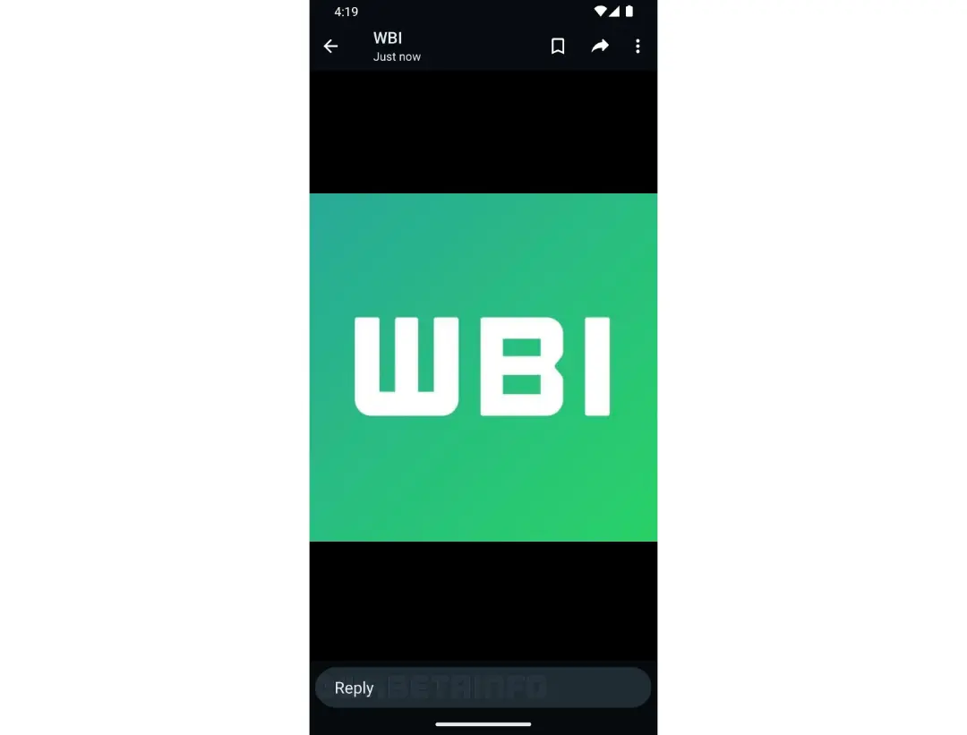 قابلیت reply bar واتساپ