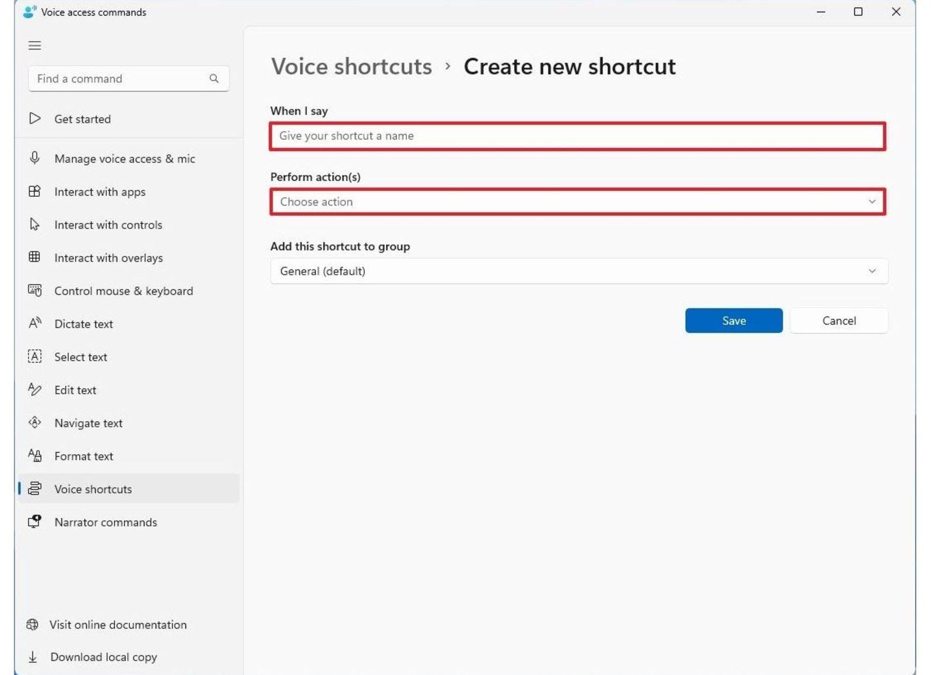 قابلیت Voice Access در ویندوز ۱۱