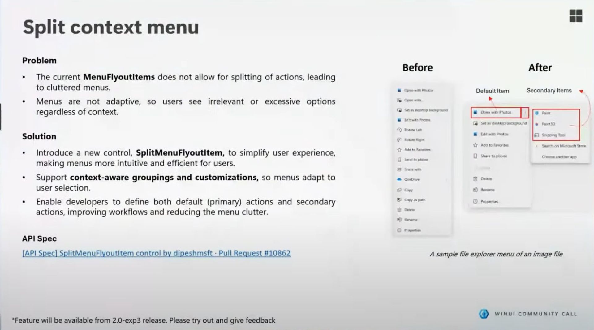 تنظیمات منوی راست کلیک ویندوز ۱۱