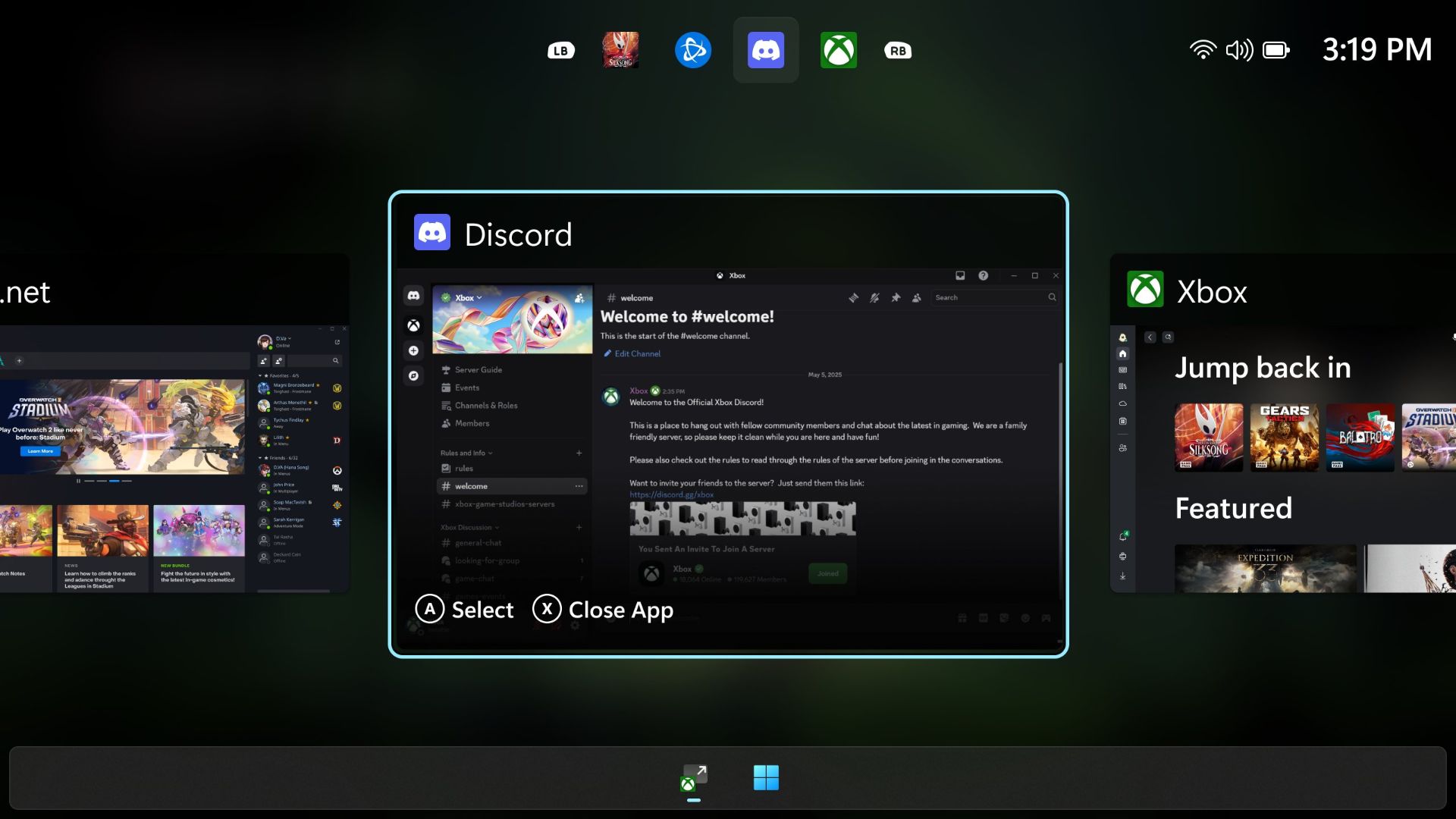 قابلیت Task Switcher ویندوز ۱۱