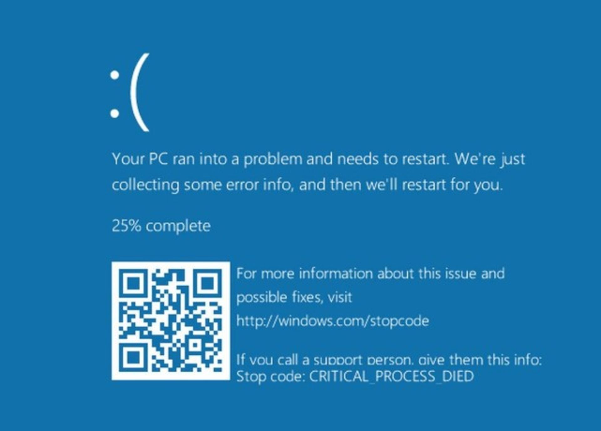 Blue Screen of Death in Windows 10 and 11