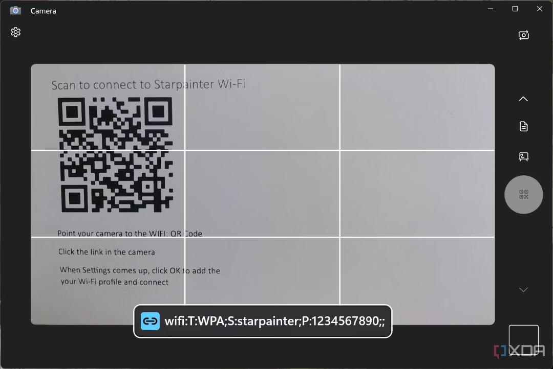 قابلیت اسکن کد QR با دوربین در ویندوز ۱۱
