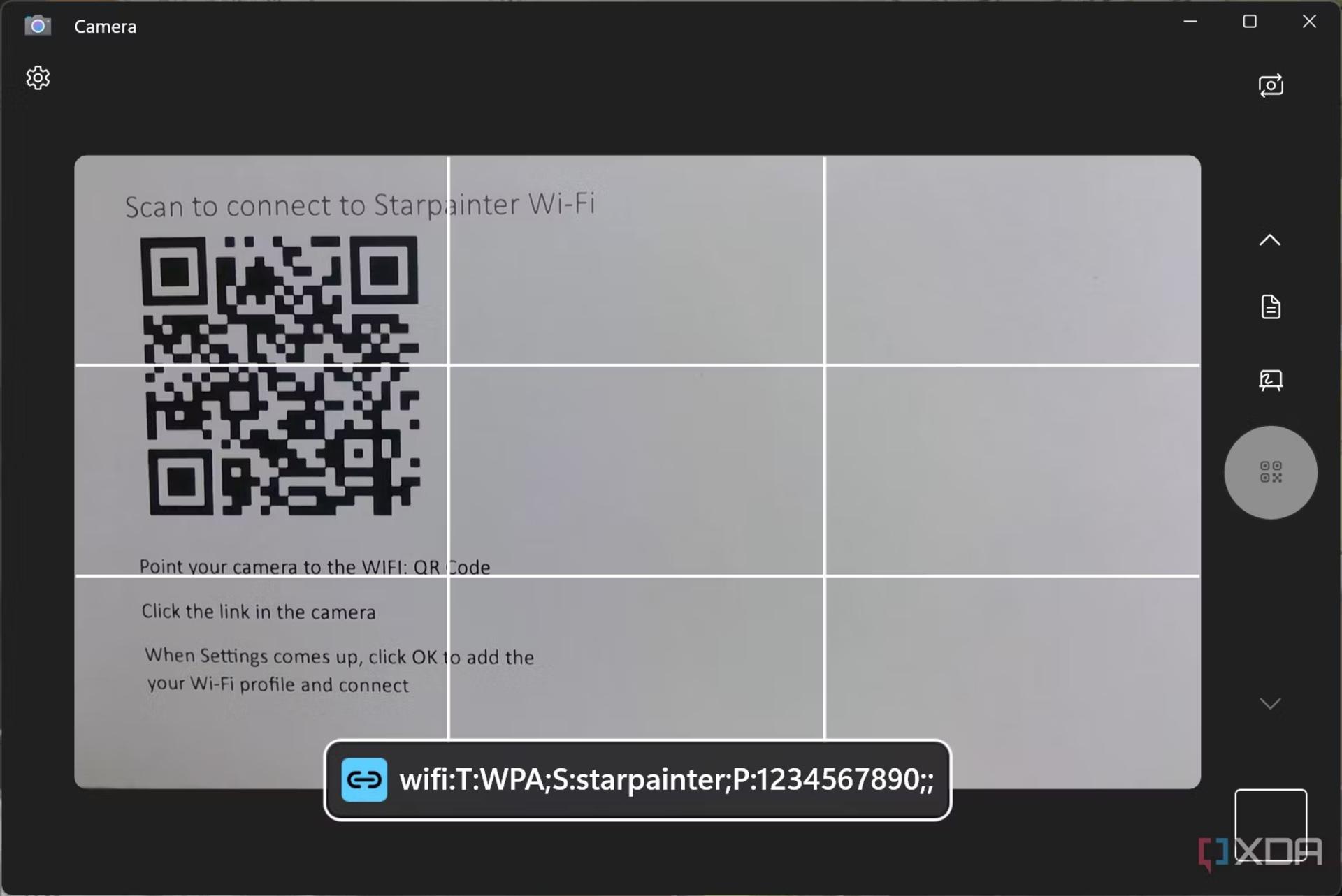 قابلیت اسکن کد QR با دوربین در ویندوز ۱۱