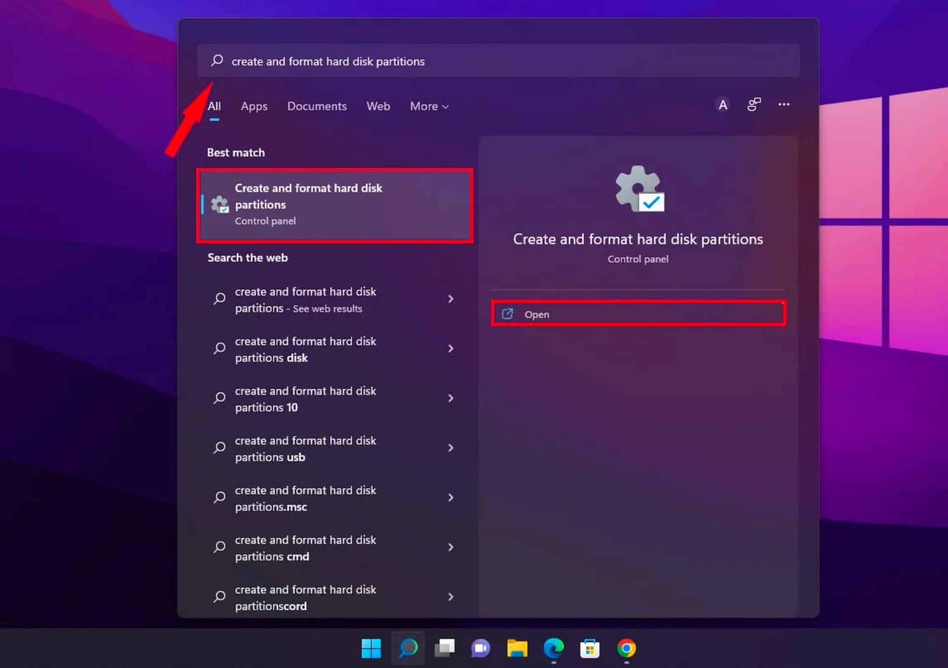جستجو در منوی استارت ویندوز ۱۱