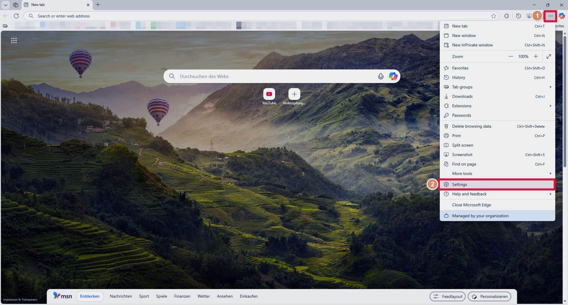 مراحل فعال‌سازی efficiency mode در مایکروسافت اج 