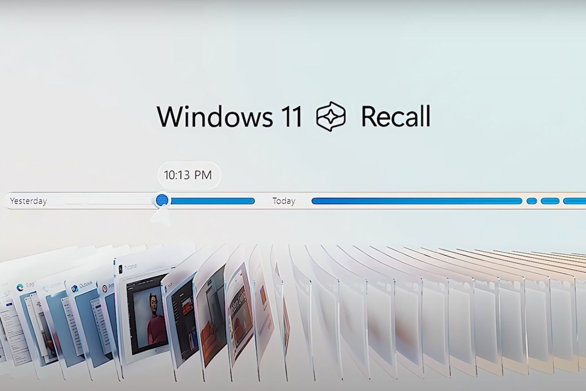 Artificial intelligence feature recall in Windows 11