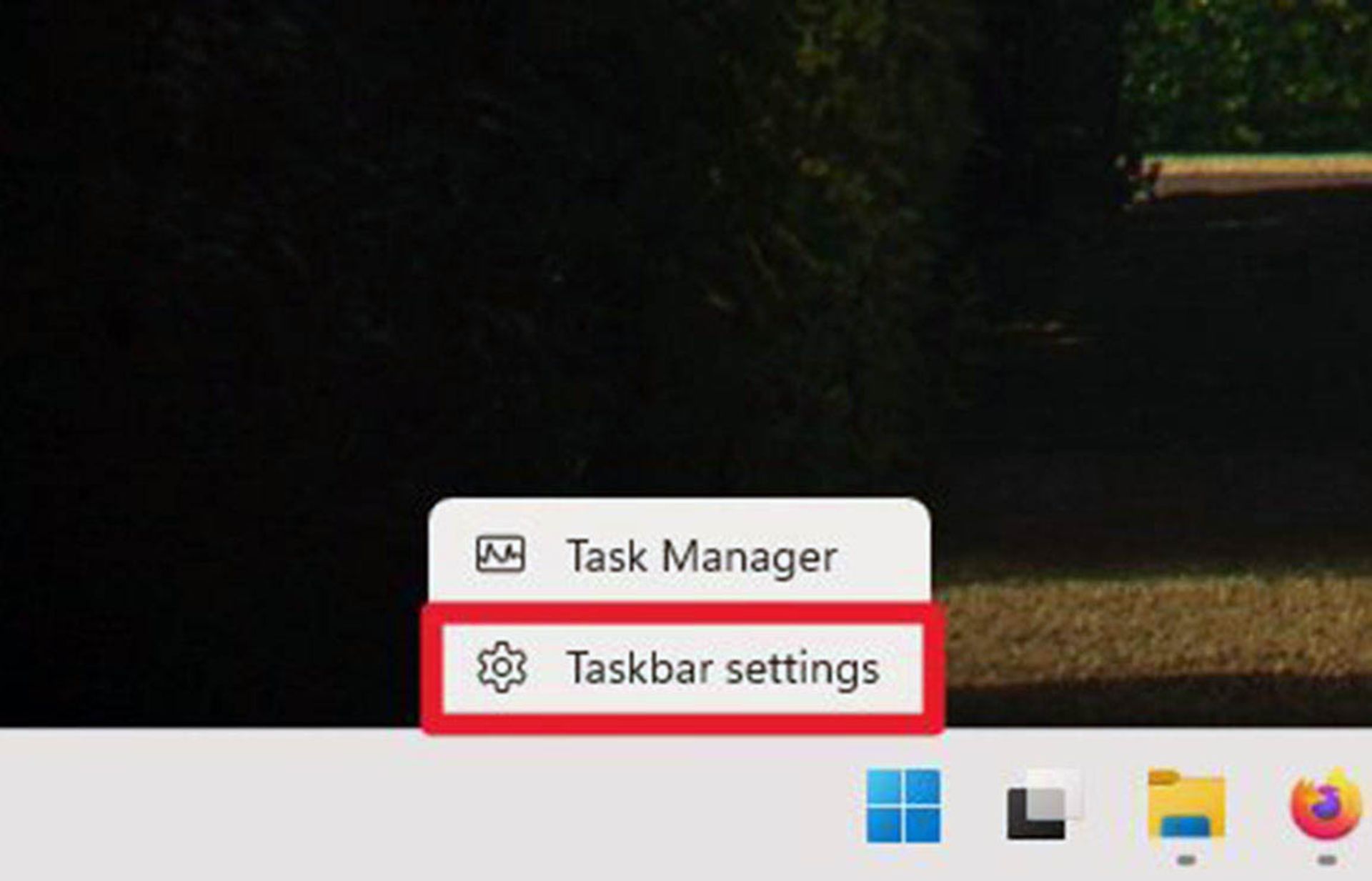 مراحل غیرفعال سازی ویجت های تسکبار در ویندوز ۱۱