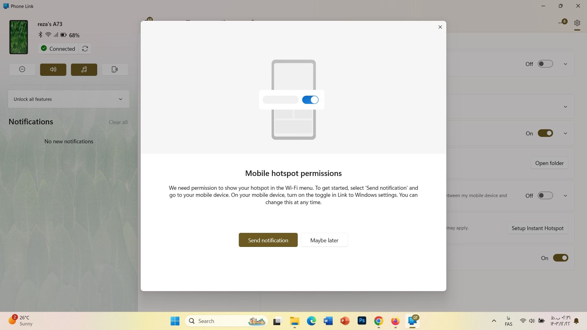قابلیت‌های اختصاصی Phone Link برای گوشی‌ سامسونگ
