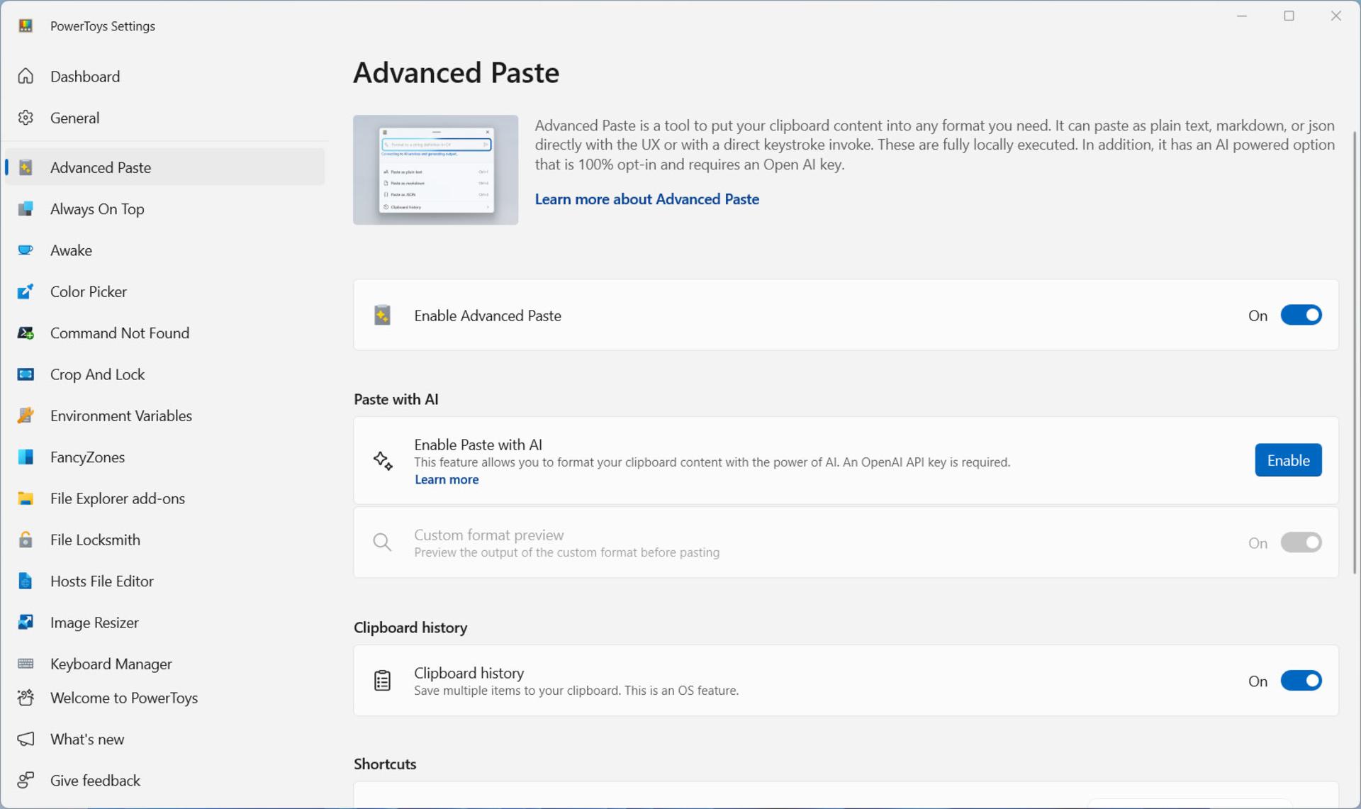 ابزار Advanced Paste در پاورتویز