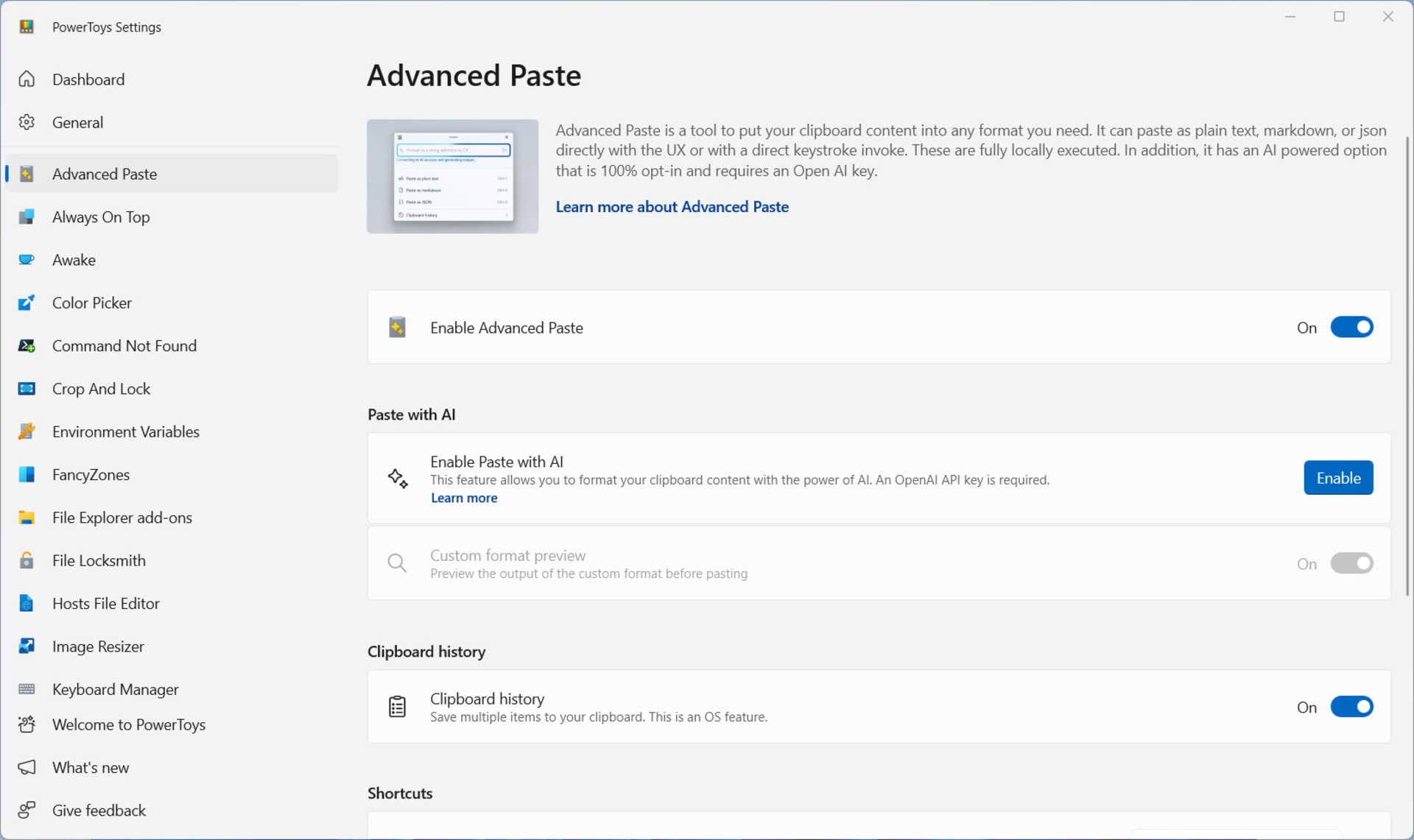 ابزار Advanced Paste در پاورتویز