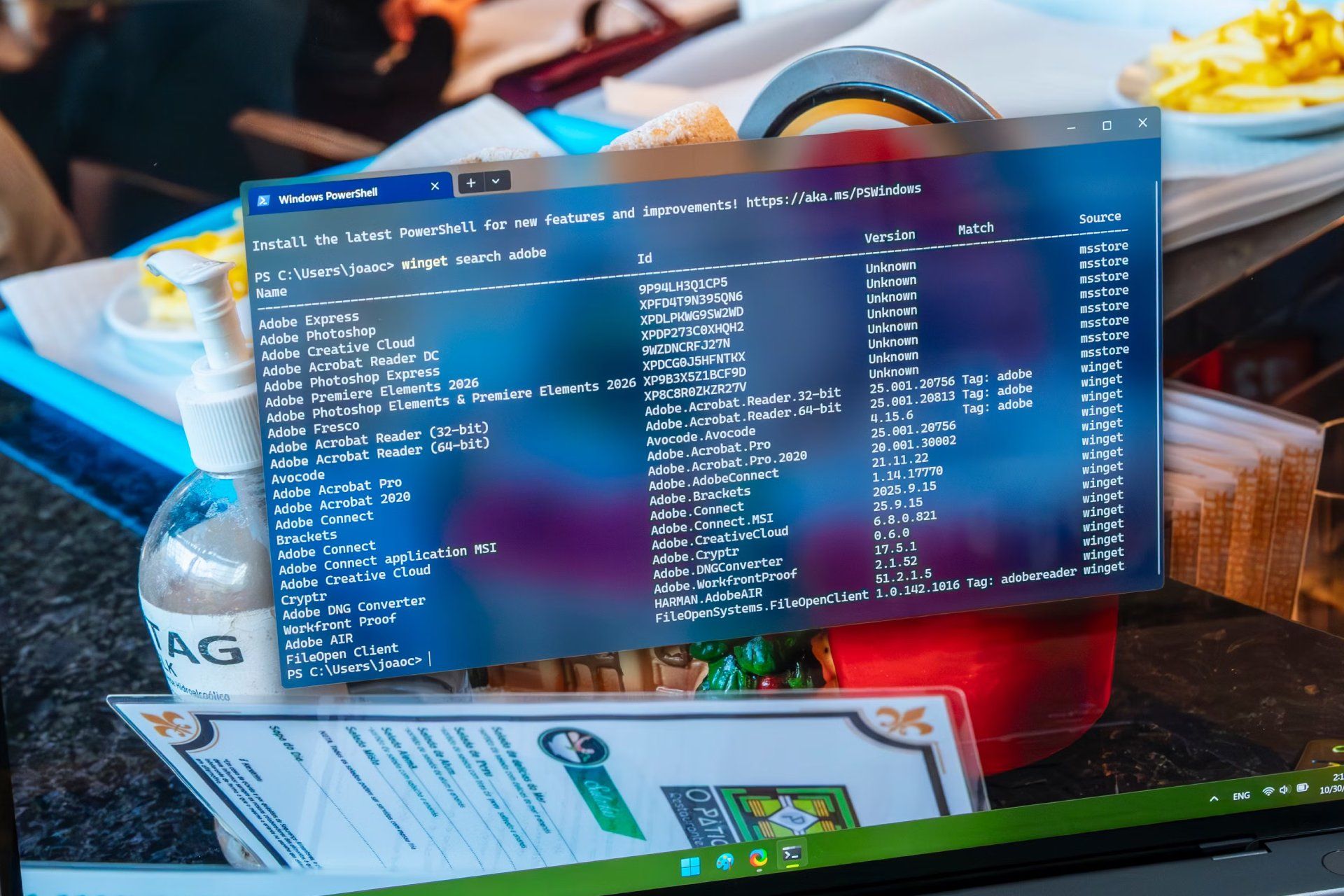 ابزار winget ویندوز ۱۱