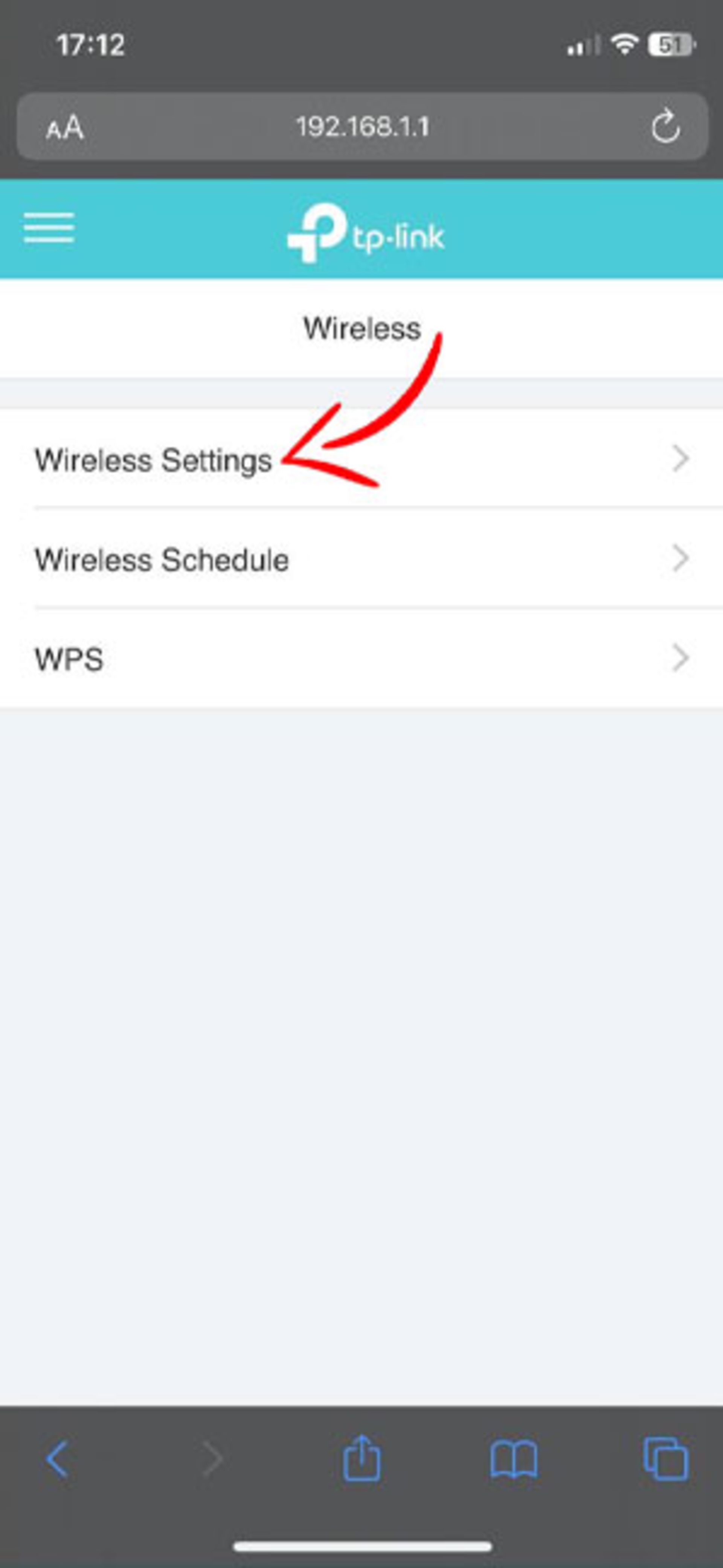 تنظیمات Wireless مودم تی پی لینک