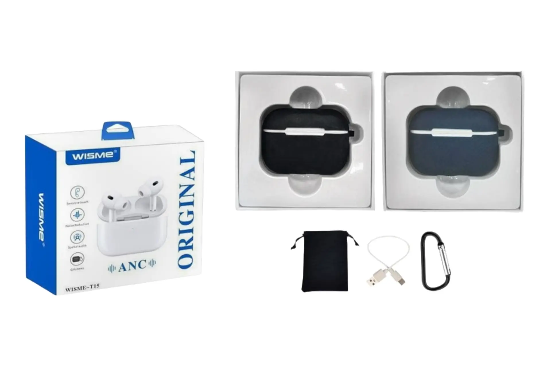 اقلام همراه هدفون ویسمی WISME T15