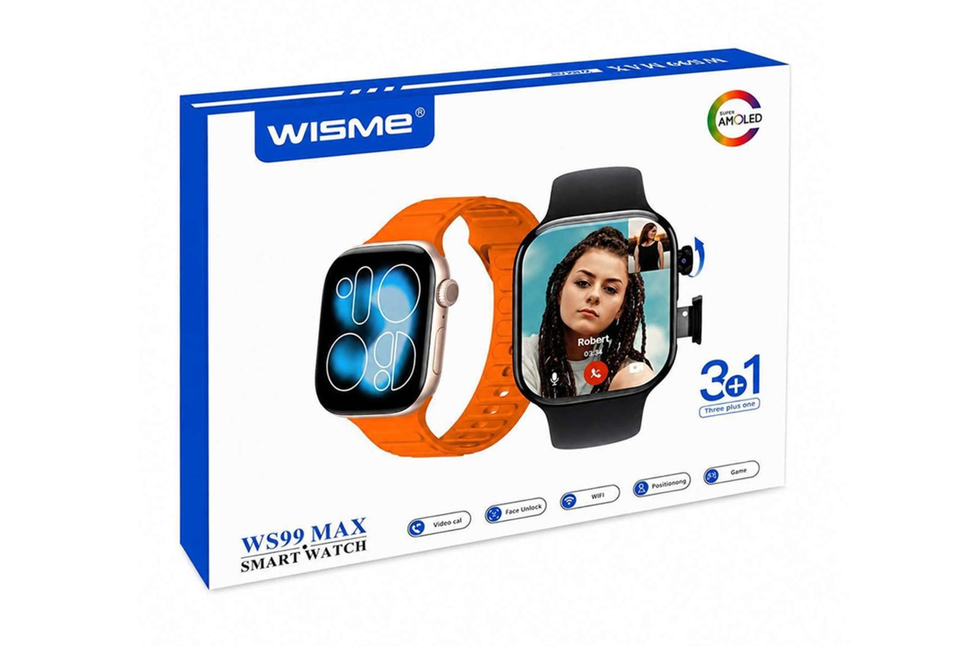 جعبه ساعت هوشمند ویسمی WISME WS99 Max