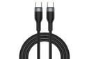 کابل شارژ USB ویوو Type-C به Type-C مدل Wi-C017 C-C با طول 1.2 متر رنگ مشکی
