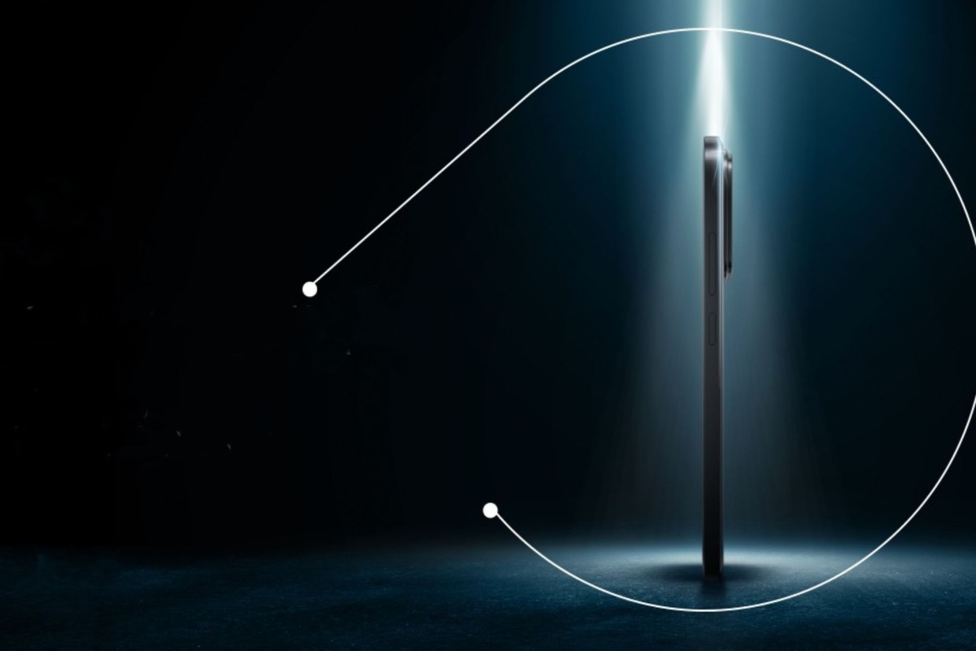 فریم جانبی گوشی وابل در سایه